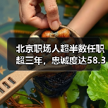 北京职场人超半数任职超三年,忠诚度达58.37%(图1) 北京职场人超半数任职超三年,忠诚度达58.37%(图1)