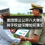 美团算法公开八大举措 骑手权益保障如何落实?(图2) 美团算法公开八大举措 骑手权益保障如何落实?(图2)