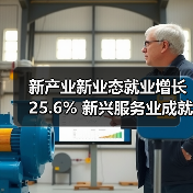新产业新业态就业增长25.6% 新兴服务业成就业新引擎（图4）