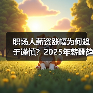 职场人薪资涨幅为何趋于谨慎?2025年薪酬趋势解析(图4) 职场人薪资涨幅为何趋于谨慎?2025年薪酬趋势解析(图4)