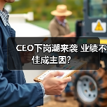 CEO下岗潮来袭 业绩不佳成主因?(图2) CEO下岗潮来袭 业绩不佳成主因?(图2)