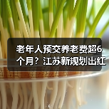 老年人预交养老费超6个月?江苏新规划出红线(图4) 老年人预交养老费超6个月?江苏新规划出红线(图4)