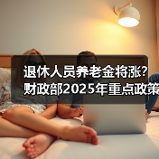 退休人员养老金将涨?财政部2025年重点政策解析(图1) 退休人员养老金将涨?财政部2025年重点政策解析(图1)