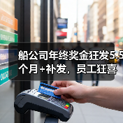 船公司年终奖金狂发5.5个月+补发,员工狂喜!(图4) 船公司年终奖金狂发5.5个月+补发,员工狂喜!(图4)