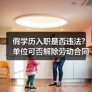 假学历入职是否违法?单位可否解除劳动合同?(图3) 假学历入职是否违法?单位可否解除劳动合同?(图3)