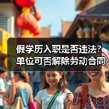 假学历入职是否违法?单位可否解除劳动合同?(图4) 假学历入职是否违法?单位可否解除劳动合同?(图4)