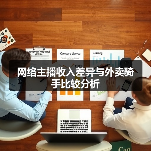 网络主播收入差异与外卖骑手比较分析(图2) 网络主播收入差异与外卖骑手比较分析(图2)