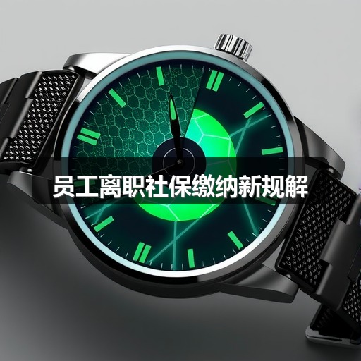 员工离职社保缴纳新规解读(图1)