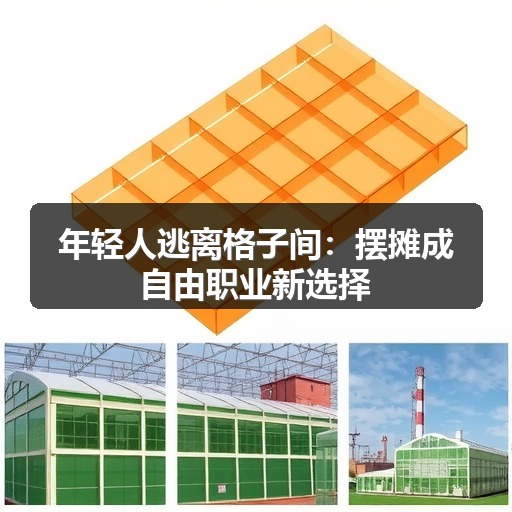 年轻人逃离格子间:摆摊成自由职业新选择(图1) 年轻人逃离格子间:摆摊成自由职业新选择(图1)