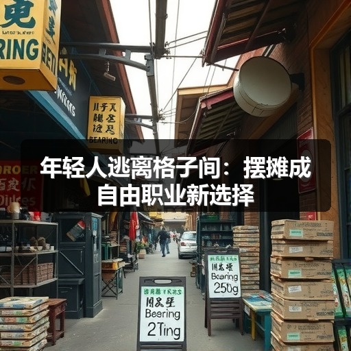 年轻人逃离格子间:摆摊成自由职业新选择(图2) 年轻人逃离格子间:摆摊成自由职业新选择(图2)