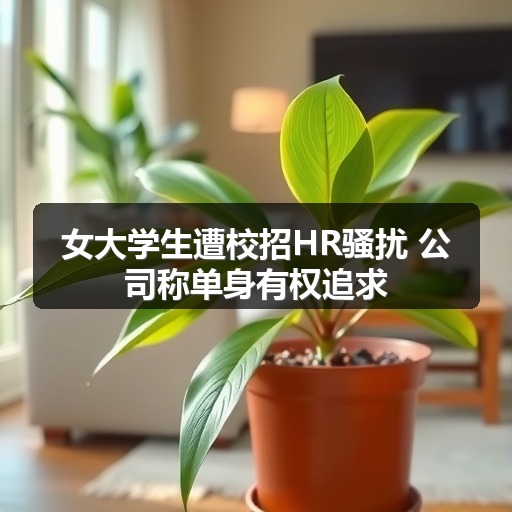 女大学生遭校招HR骚扰 公司称单身有权追求(图2) 女大学生遭校招HR骚扰 公司称单身有权追求(图2)