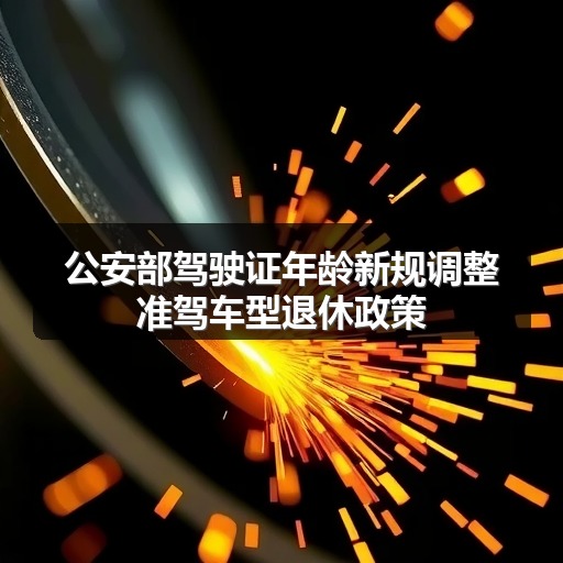 公安部驾驶证年龄新规调整准驾车型退休政策(图2) 公安部驾驶证年龄新规调整准驾车型退休政策(图2)