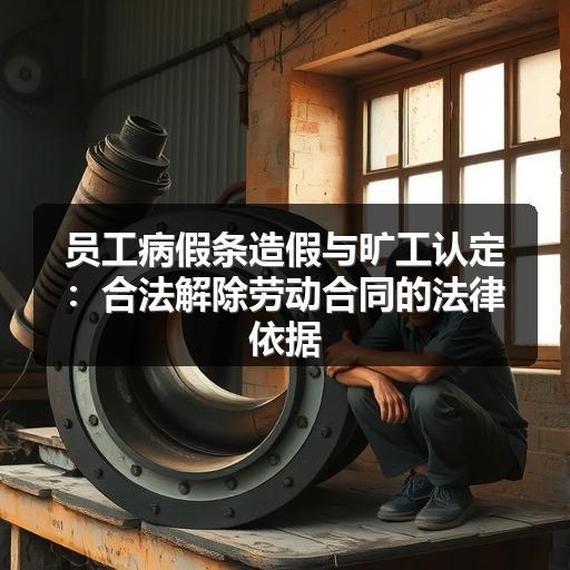 员工病假条造假与旷工认定:合法解除劳动合同的法律依据(图1) 员工病假条造假与旷工认定:合法解除劳动合同的法律依据(图1)