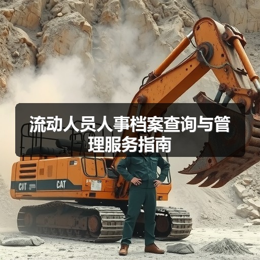 流动人员人事档案查询与管理服务指南(图1) 流动人员人事档案查询与管理服务指南(图1)