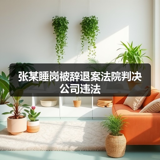 张某睡岗被辞退案法院判决公司违法(图2) 张某睡岗被辞退案法院判决公司违法(图2)