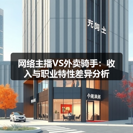 网络主播VS外卖骑手:收入与职业特性差异分析(图2) 网络主播VS外卖骑手:收入与职业特性差异分析(图2)