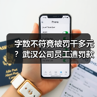 字数不符竟被罚千多元？武汉公司员工遭罚款引争议（图4）