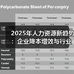 2025年人力资源新趋势：企业降本增效与行业战略转型（图2）