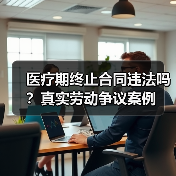 医疗期终止合同违法吗？真实劳动争议案例（图2）