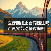医疗期终止合同违法吗？真实劳动争议案例（图4）