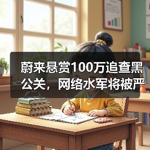 蔚来悬赏100万追查黑公关，网络水军将被严惩（图2）