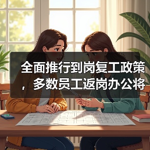 全面推行到岗复工政策，多数员工返岗办公将如何影响效率？（图1）