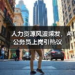 人力资源风波频发，AI公务员上岗引热议（图2）