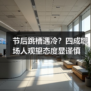 节后跳槽遇冷？四成职场人观望态度显谨慎（图2）