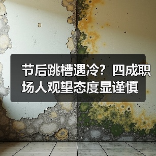 节后跳槽遇冷？四成职场人观望态度显谨慎（图1）