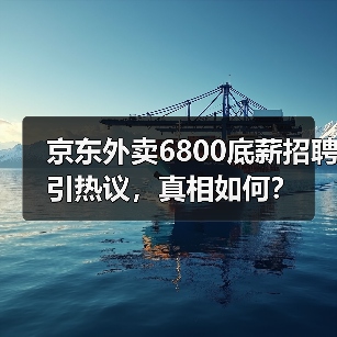 京东外卖6800底薪招聘引热议，真相如何？（图1）