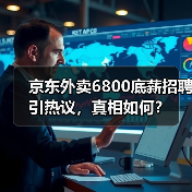 京东外卖6800底薪招聘引热议，真相如何？（图3）