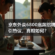 京东外卖6800底薪招聘引热议，真相如何？（图4）