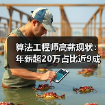 算法工程师高薪现状：年薪超20万占比近9成？（图1）