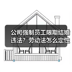 公司强制员工限期结婚违法？劳动法怎么定性？（图2）