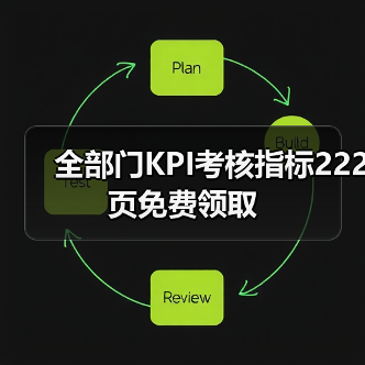 全部门KPI考核指标222页免费领取（图4）