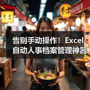 告别手动操作！Excel自动人事档案管理神器（图4）