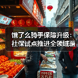 饿了么骑手保障升级：社保试点推进全领域覆盖（图2）