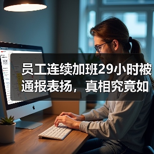 员工连续加班29小时被通报表扬,真相究竟如何?(图1) 员工连续加班29小时被通报表扬,真相究竟如何?(图1)