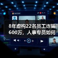 8年虚构22名员工诈骗1600万,人事专员如何瞒天过海?(图4) 8年虚构22名员工诈骗1600万,人事专员如何瞒天过海?(图4)