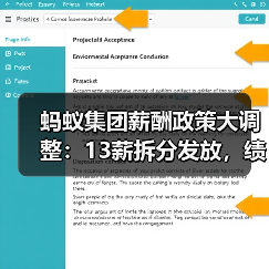 蚂蚁集团薪酬政策大调整:13薪拆分发放,绩效股季度归属(图4) 蚂蚁集团薪酬政策大调整:13薪拆分发放,绩效股季度归属(图4)