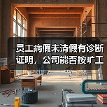 员工病假未请假有诊断证明,公司能否按旷工解除?(图2) 员工病假未请假有诊断证明,公司能否按旷工解除?(图2)