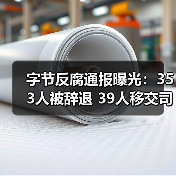 字节反腐通报曝光:353人被辞退 39人移交司法(图4) 字节反腐通报曝光:353人被辞退 39人移交司法(图4)