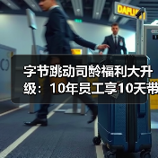 字节跳动司龄福利大升级:10年员工享10天带薪假(图4) 字节跳动司龄福利大升级:10年员工享10天带薪假(图4)