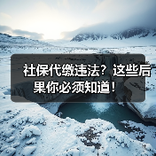社保代缴违法？这些后果你必须知道！（图1）