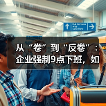 从“卷”到“反卷”:企业强制9点下班,如何打破无效加班怪圈?(图1) 从“卷”到“反卷”:企业强制9点下班,如何打破无效加班怪圈?(图1)