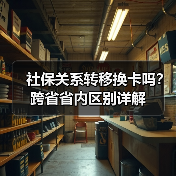 社保关系转移换卡吗？跨省省内区别详解（图1）