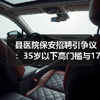 县医院保安招聘引争议:35岁以下高门槛与1750元薪资如何匹配?(图3) 县医院保安招聘引争议:35岁以下高门槛与1750元薪资如何匹配?(图3)