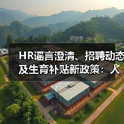 HR谣言澄清、招聘动态及生育补贴新政策:人力资源行业最新简讯(图2) HR谣言澄清、招聘动态及生育补贴新政策:人力资源行业最新简讯(图2)
