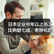 日本企业中年以上员工比例超七成，老龄化趋势引担忧（图3）