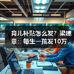 育儿补贴怎么发?梁建章:每生一孩发10万,还需现金+X组合拳(图1) 育儿补贴怎么发?梁建章:每生一孩发10万,还需现金+X组合拳(图1)